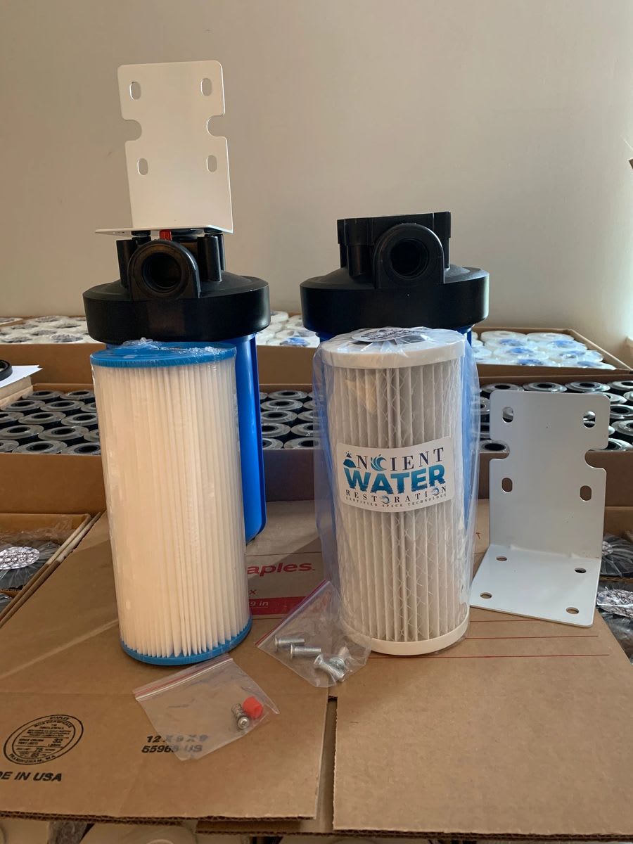 2 Stage NASABased Whole House Water Filtration System NASABased