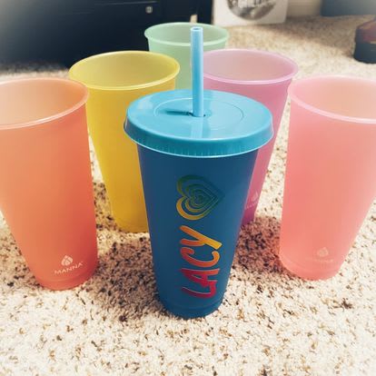 Color Changing Cups Cold Cups | Designed & Personalized — Tiny V's Closet