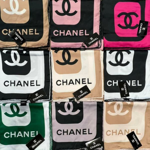 Chanel inspired hot sale scarf