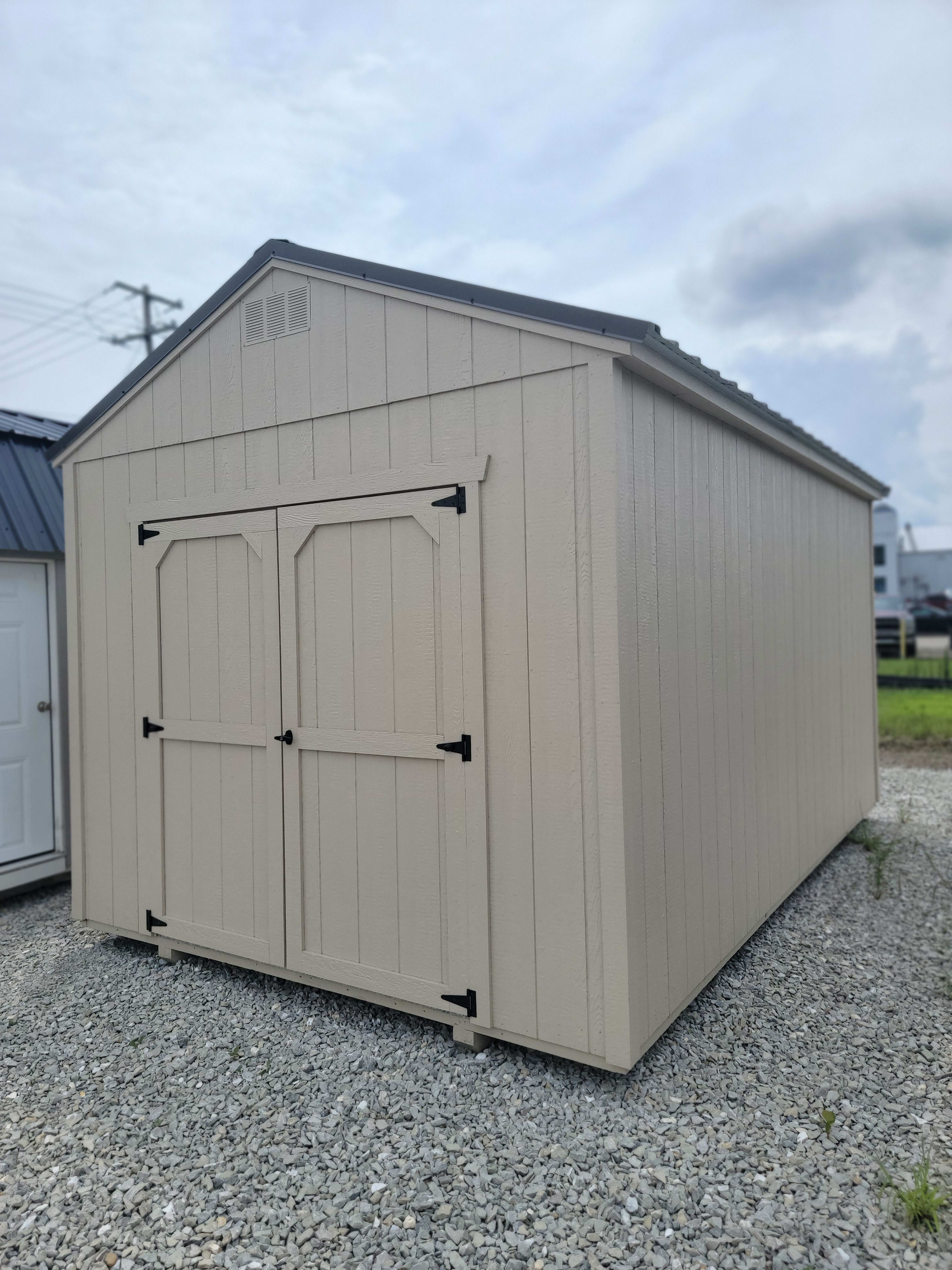 10x16 Utility Shed - Utility Sheds - Hoosier Stash Outdoor 