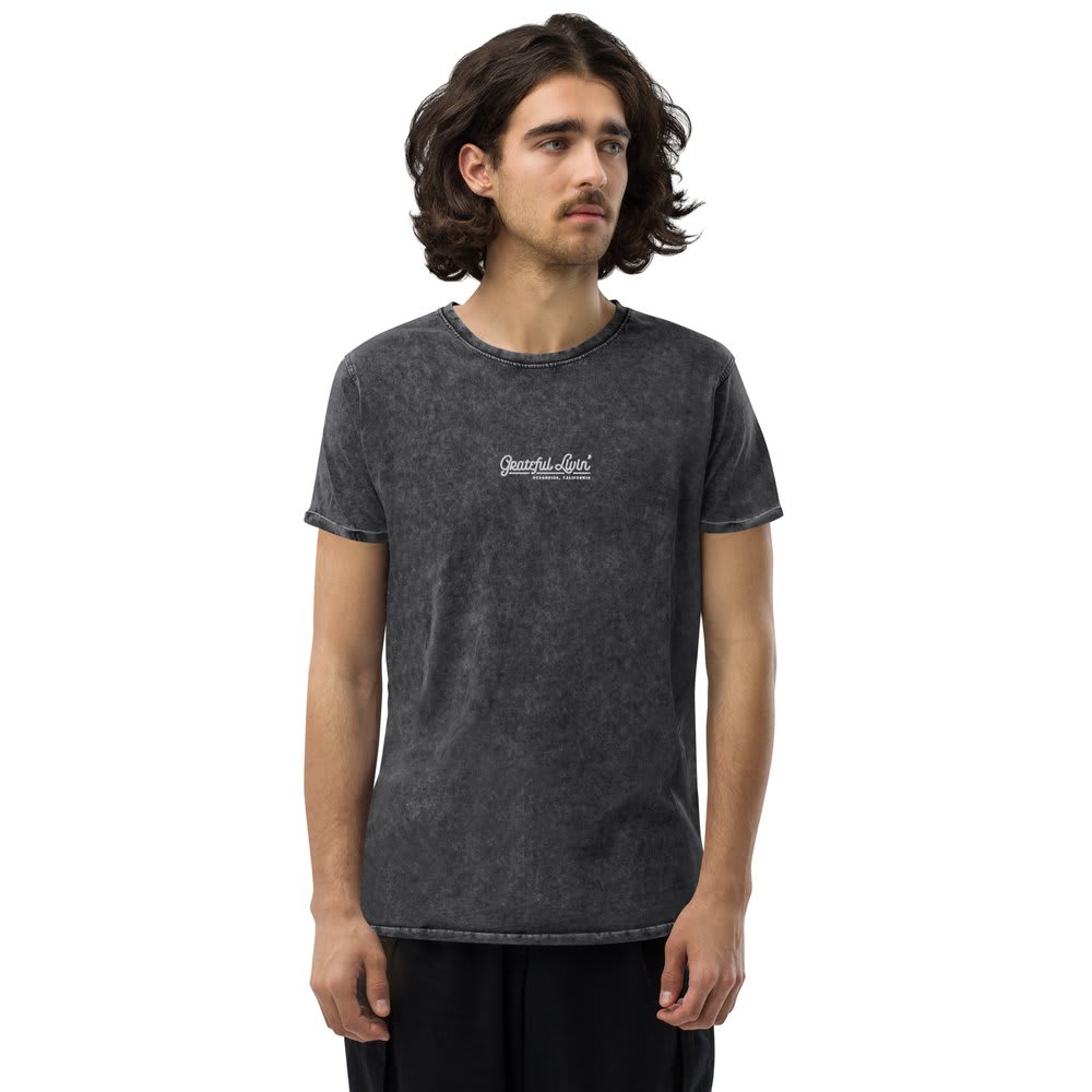 Buy Wunderlove Grey Melange Stumpwork Embroidered T-Shirt from