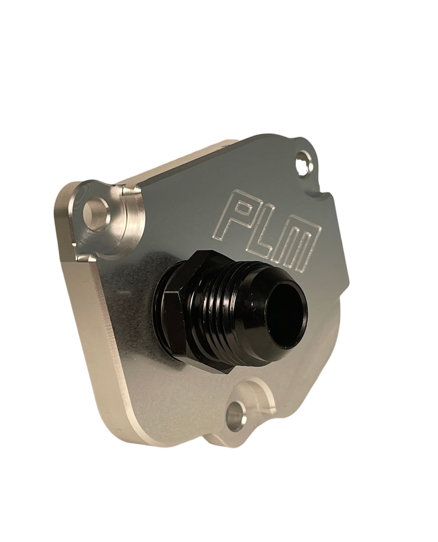 Precision Works Timing Chain Vented Tensioner Cover Plate AN10 Oil