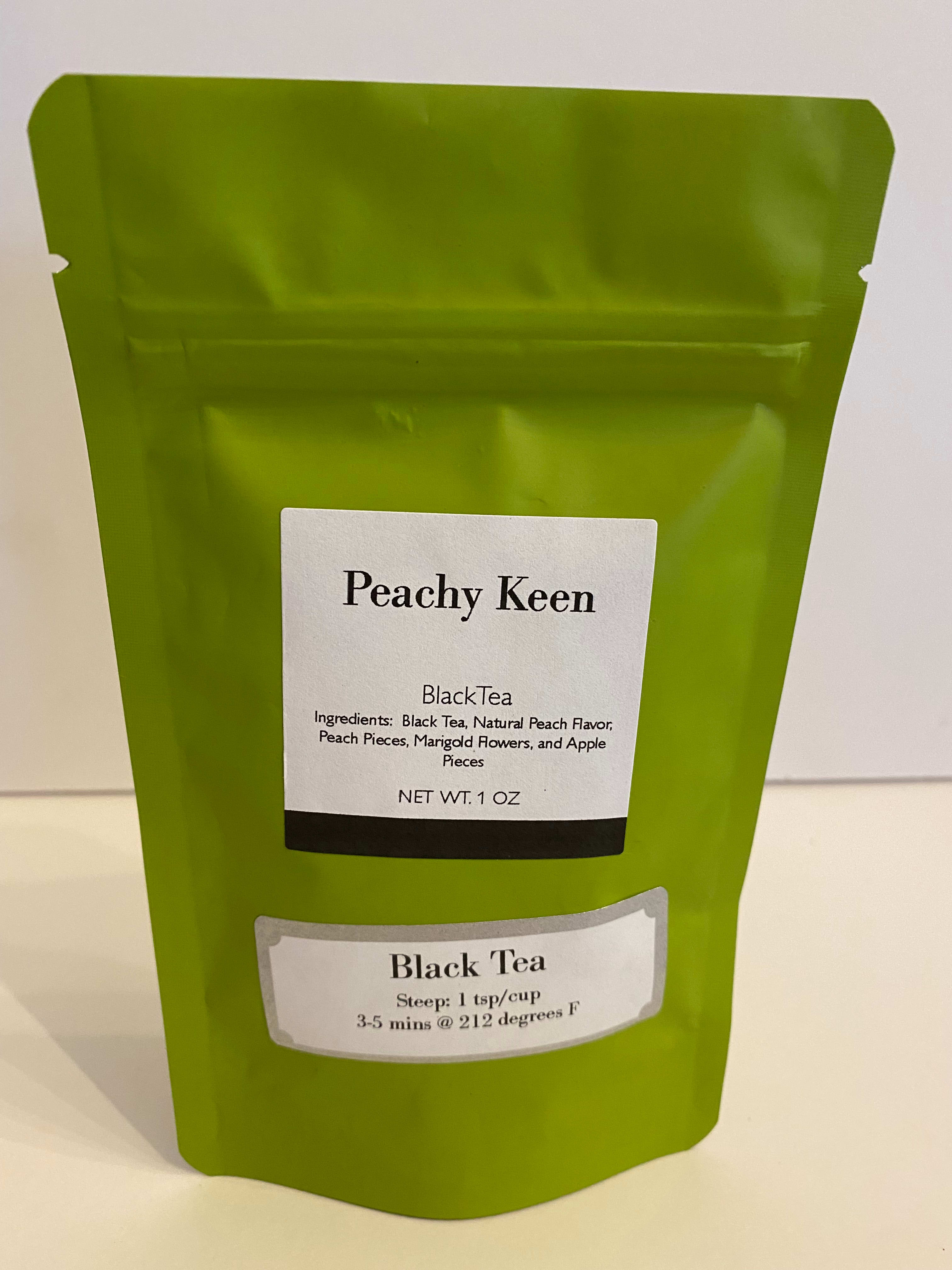 Peachy Keen - Black Tea Blend – Snarky Tea