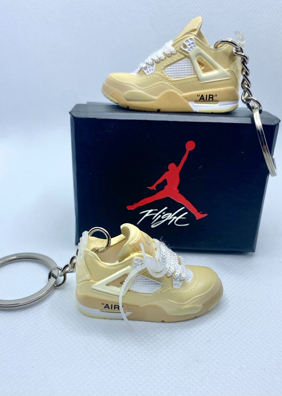 Nike/Louis Mini Shoe Keychain Single or Pair With or Without The