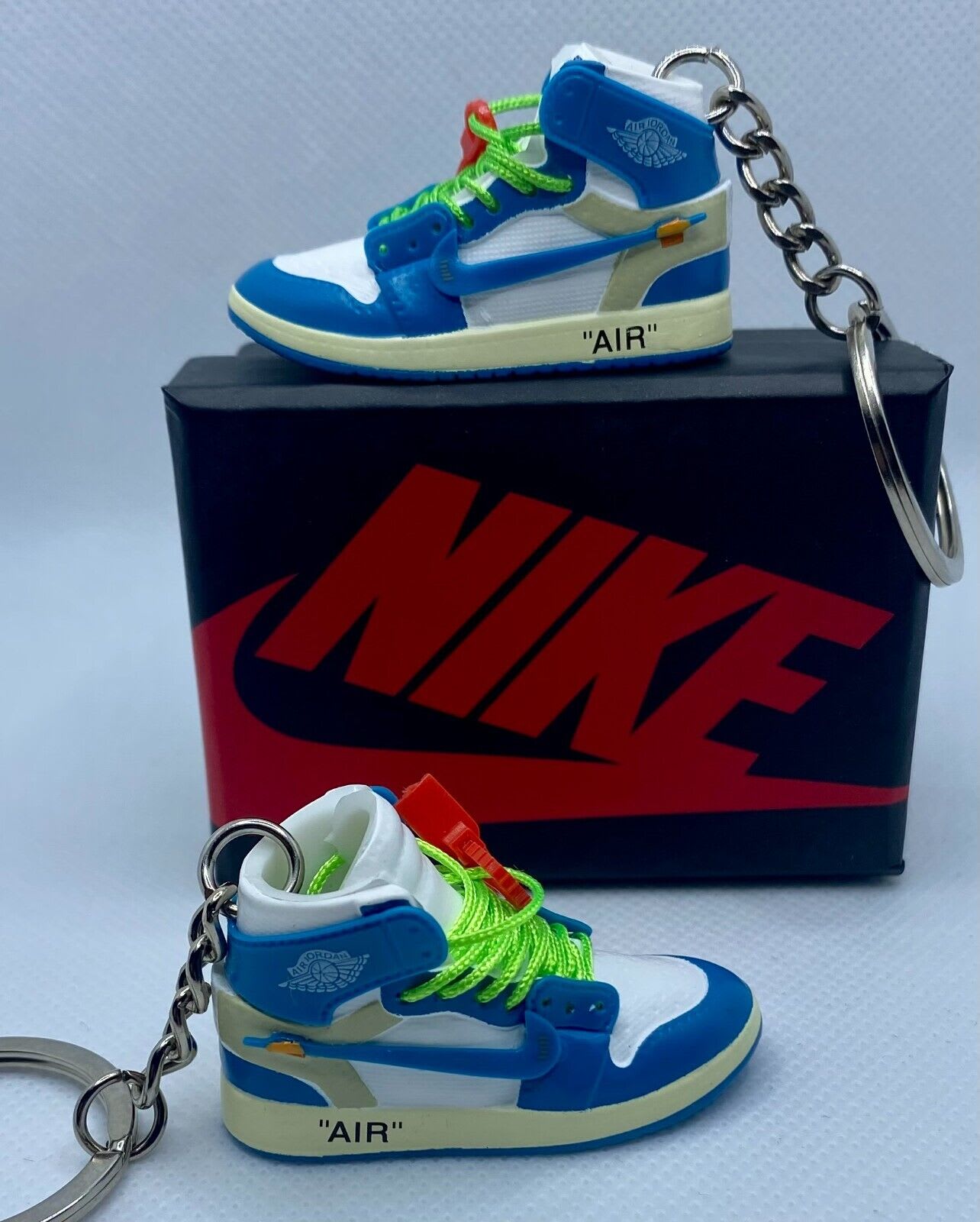 Louis Vuitton Nike Air Force One Off white Keychain keychains for