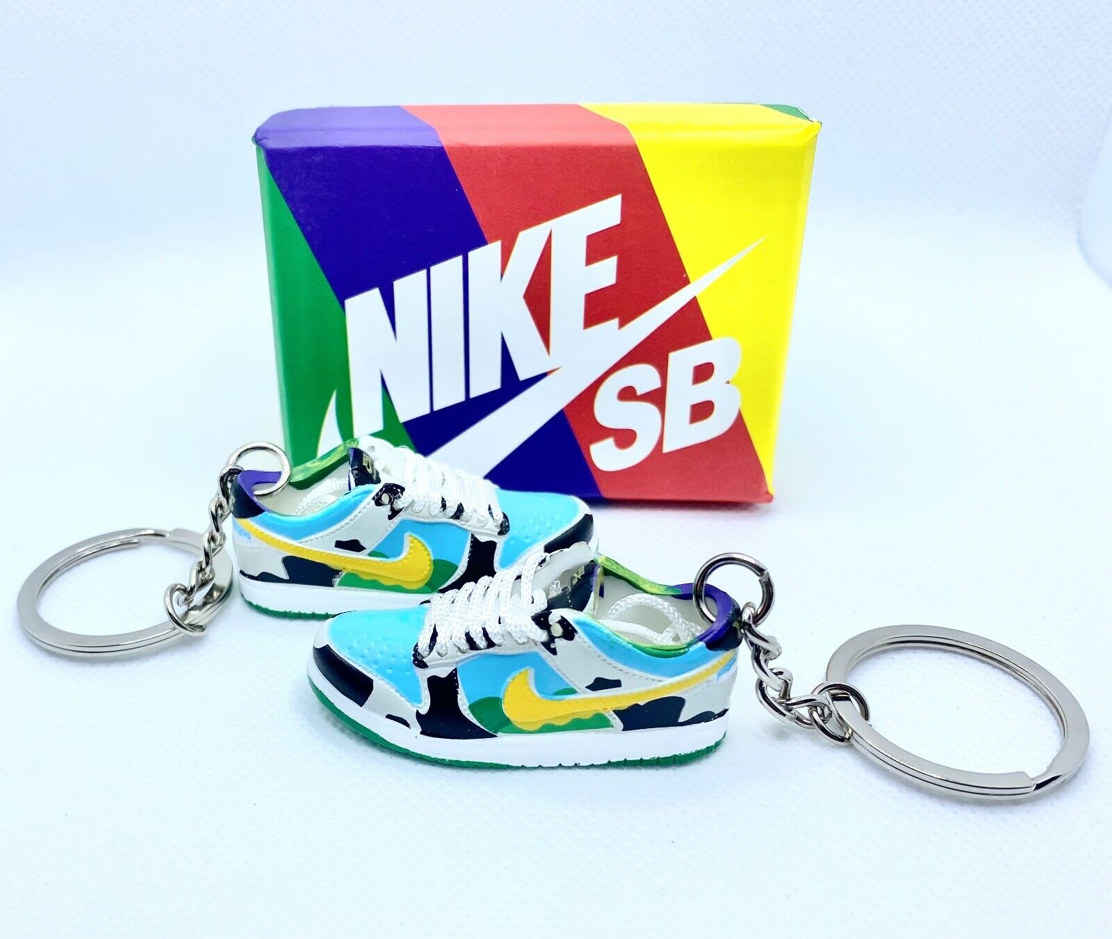 Off white hot sale nike keychain