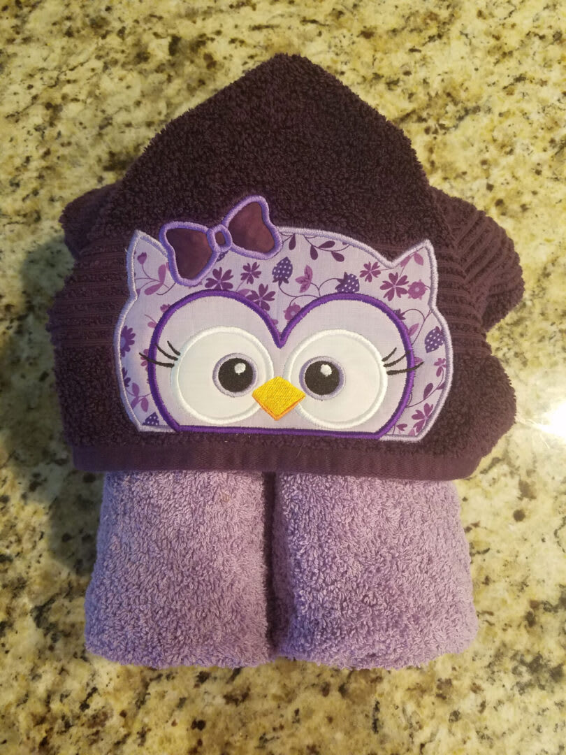 Hooded best sale owls towel