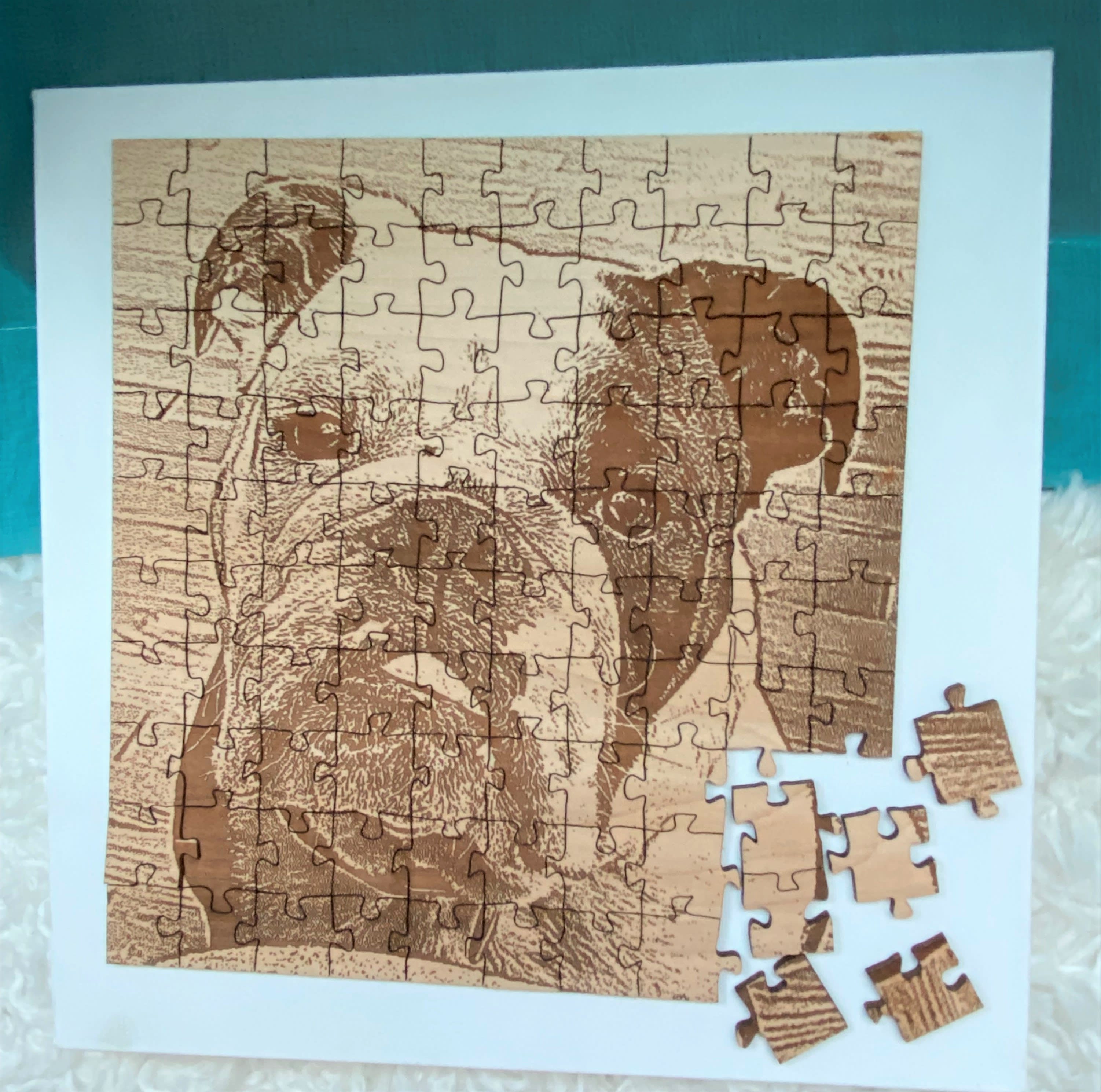 Custom Pet Art Puzzle