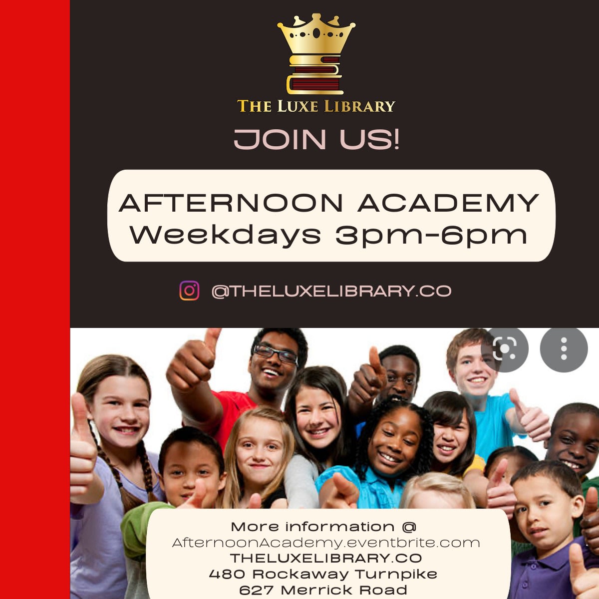 Monthly Fee - Afternoon Academy - The Luxe Library | Full Service ...