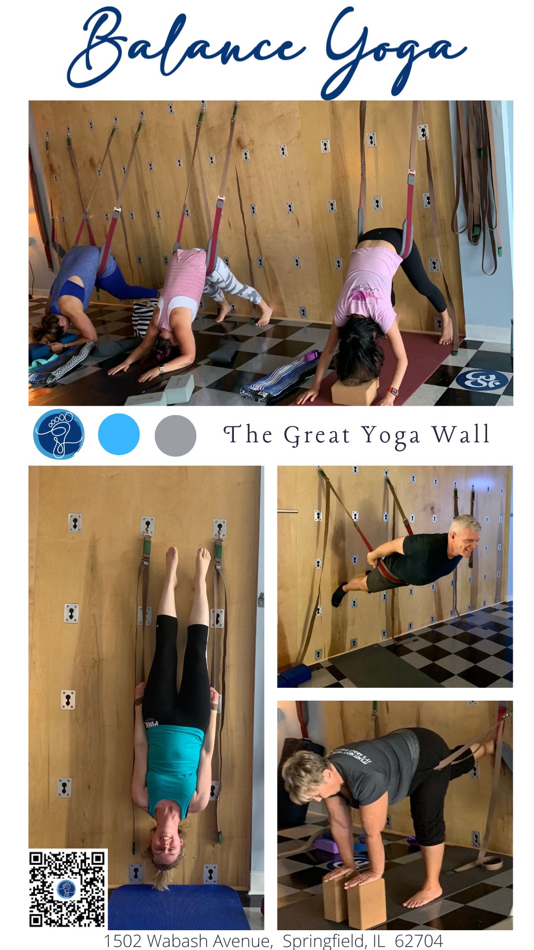The Great Yoga Wall Europe - #YogaWall versatility inspiration. Home Gym.  Set-up with following Yoga Wall equipment: 2 Yoga Wall Panels with 15 Wall  Plates, 1 Yoga Wall Belt, 1 Large Wall