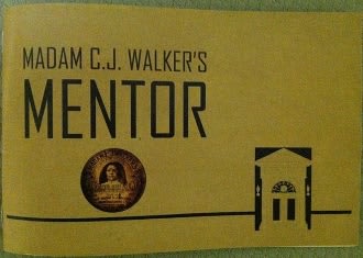 Madam C.J. Walker's Role Model (stunning 1926 reproduction) - Black