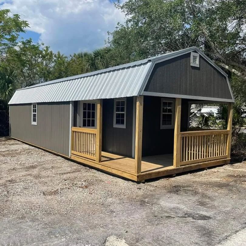 2023 PREMIER 16x40 LOFTED BARN CABIN - Portable Buildings - Premier ...