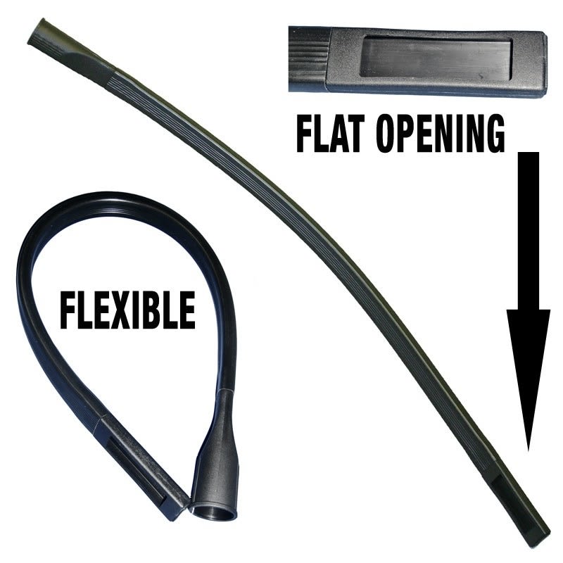 Flexible Crevice Tool 24.4 inch Long Vacuum Attachment With Tiny Tubes Dust  Cleaner Flexible Suction Brush