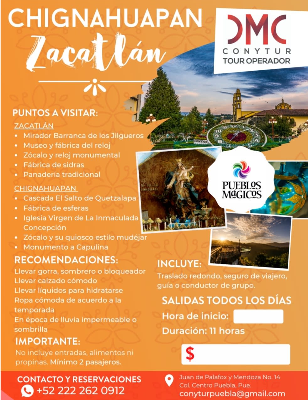 Zacatlán y Chigahuapan - Pueblos Mágicos de Puebla - Conytur Tour Operadora  y Dmc | Agencia de viajes