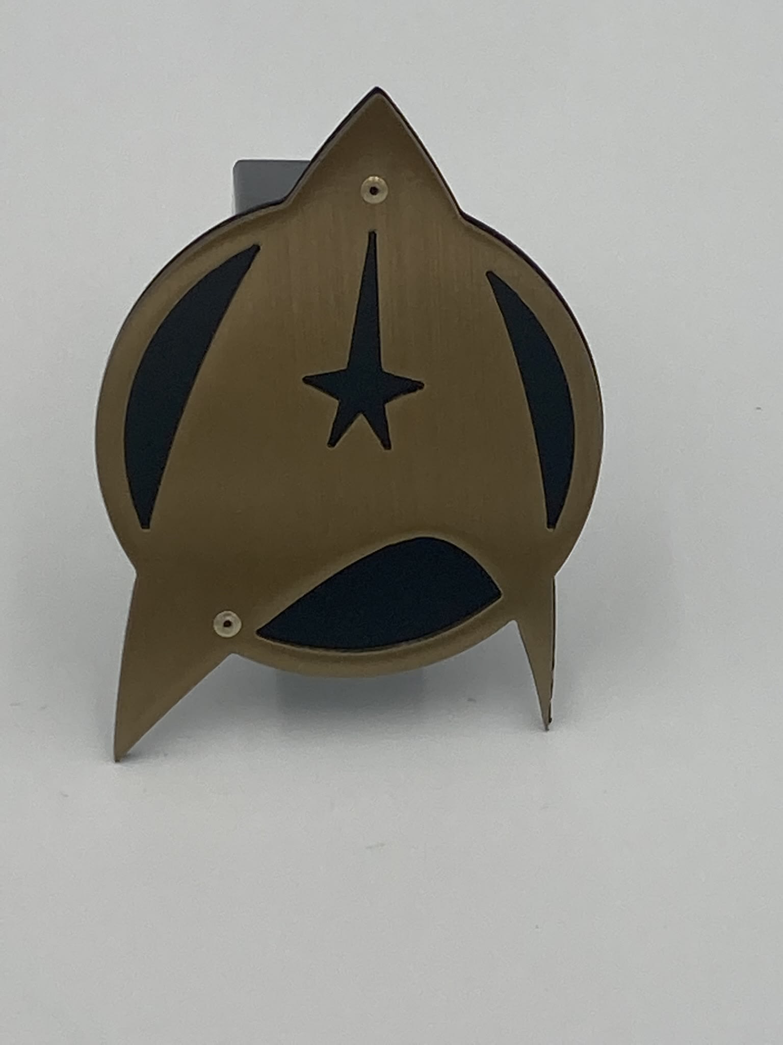 Starfleet Insignia - Receiver Hitch Covers - Mad Taco Metal