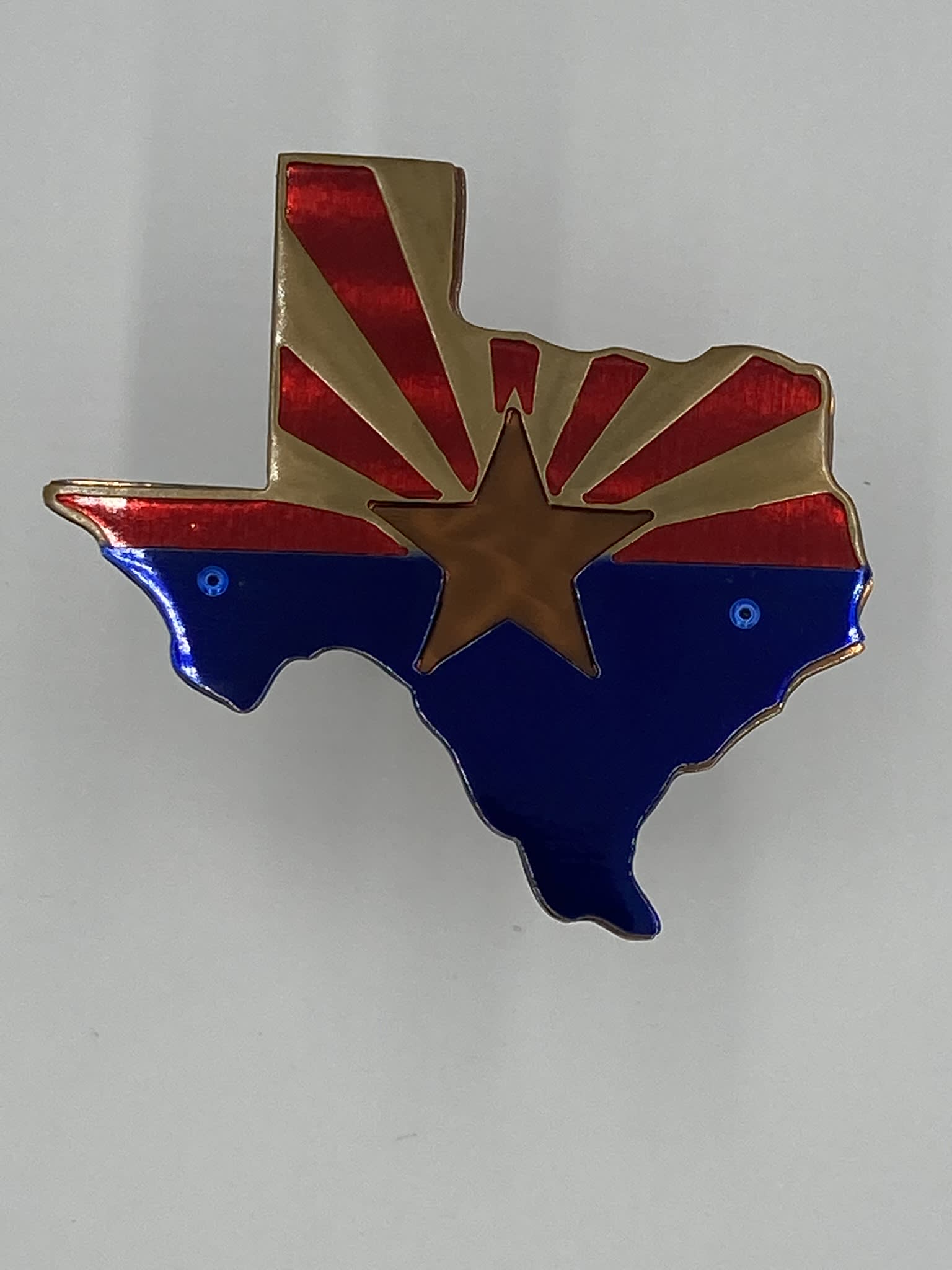 AZ in Texas - Receiver Hitch Covers - Mad Taco Metal - Metal