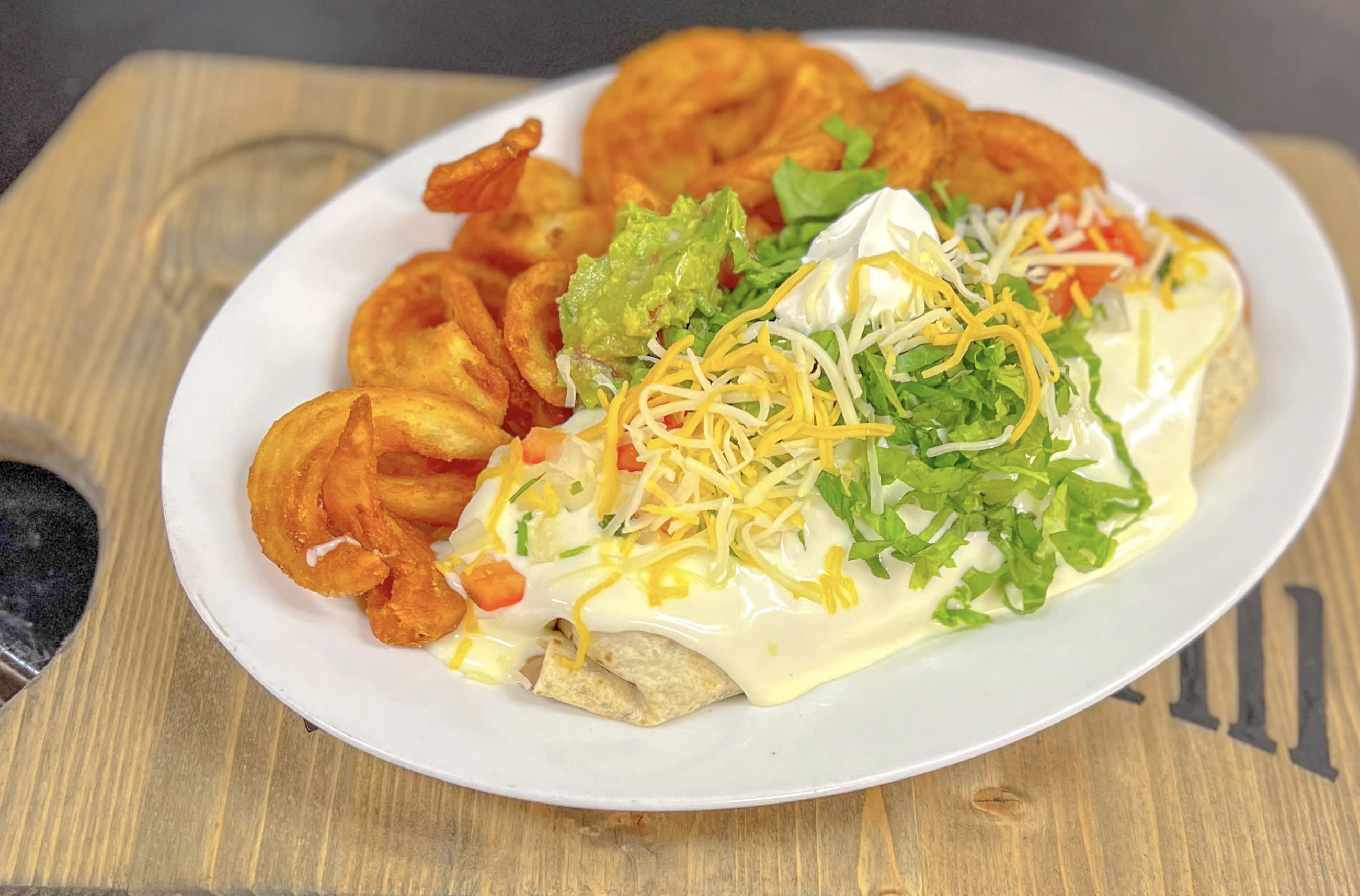 Devastation Burrito Mexican Dishes Tequila Bar & Grill INC Mexican Restaurant in Elkins, AR