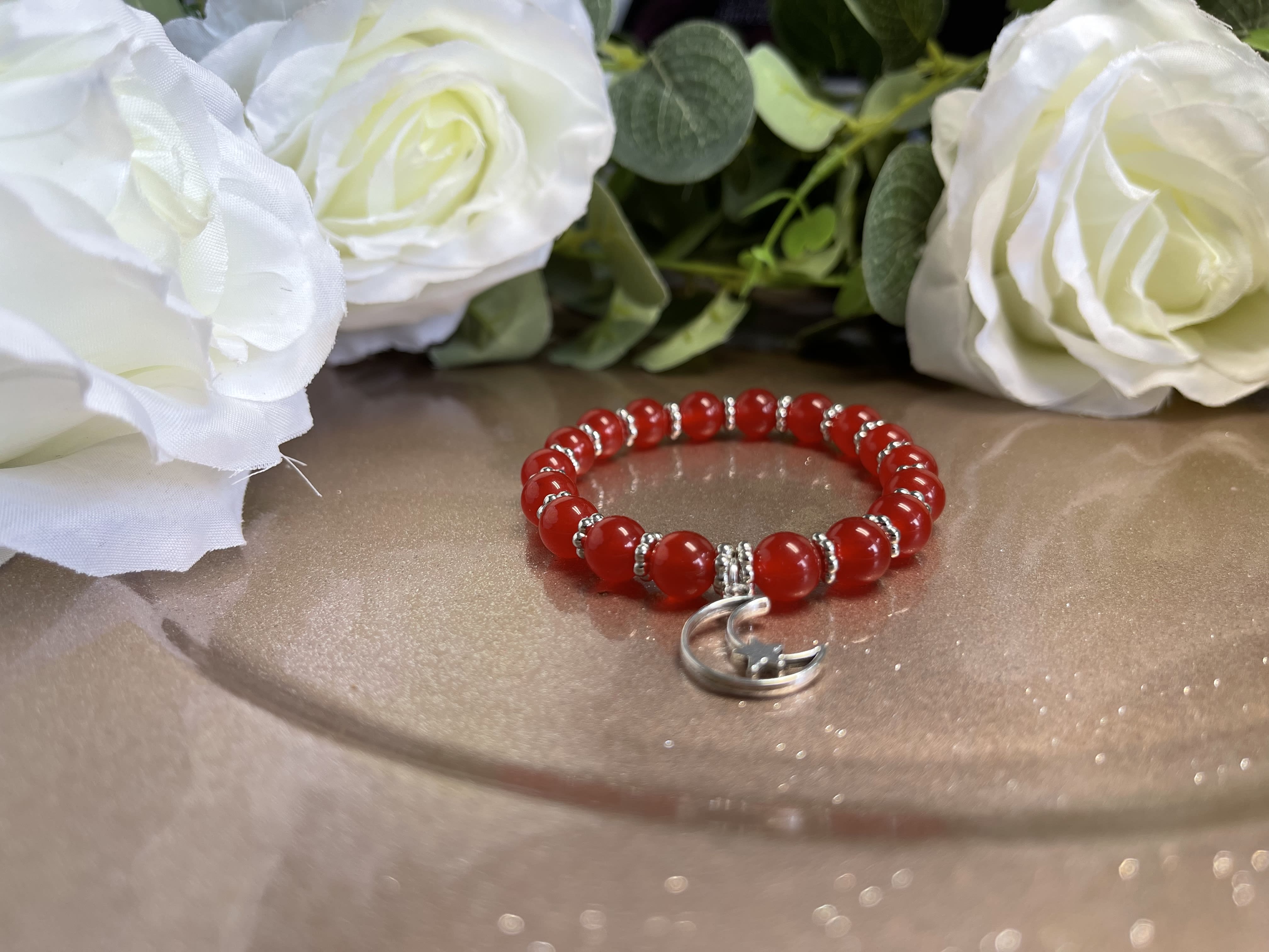 Carnelian hot sale crystal bracelet