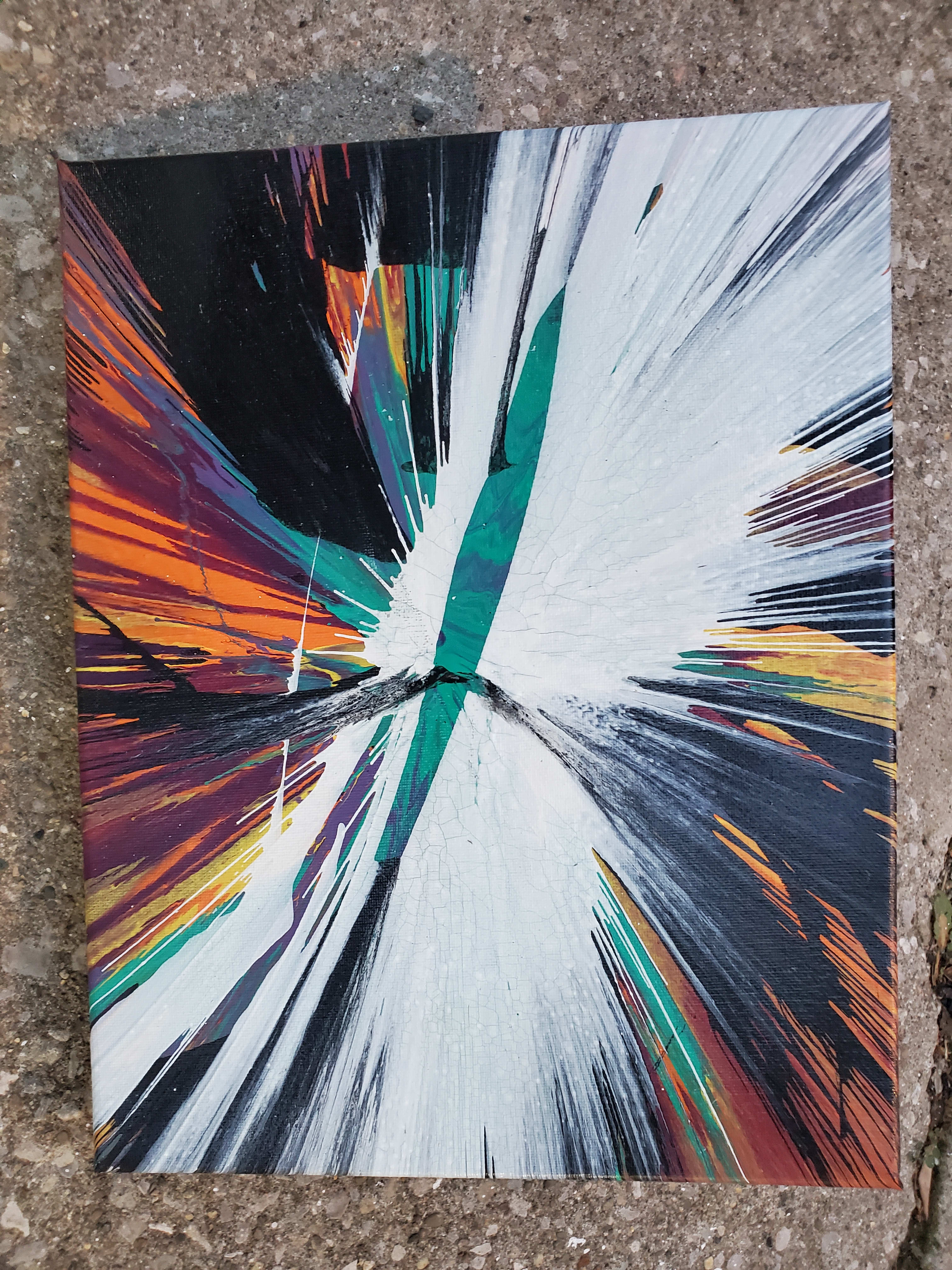 spin art painting