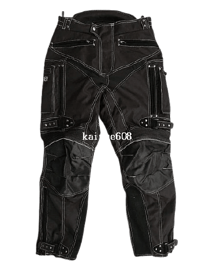 Balmain Men's Cargo Biker Jeans in Black Balmain