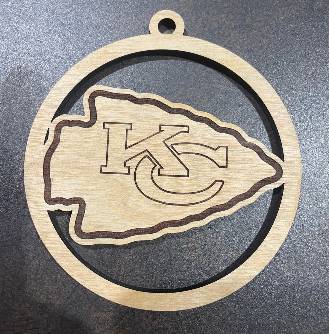 KC Chiefs Arrowhead Sign / Ornament – CreativeEnterprisesLLC