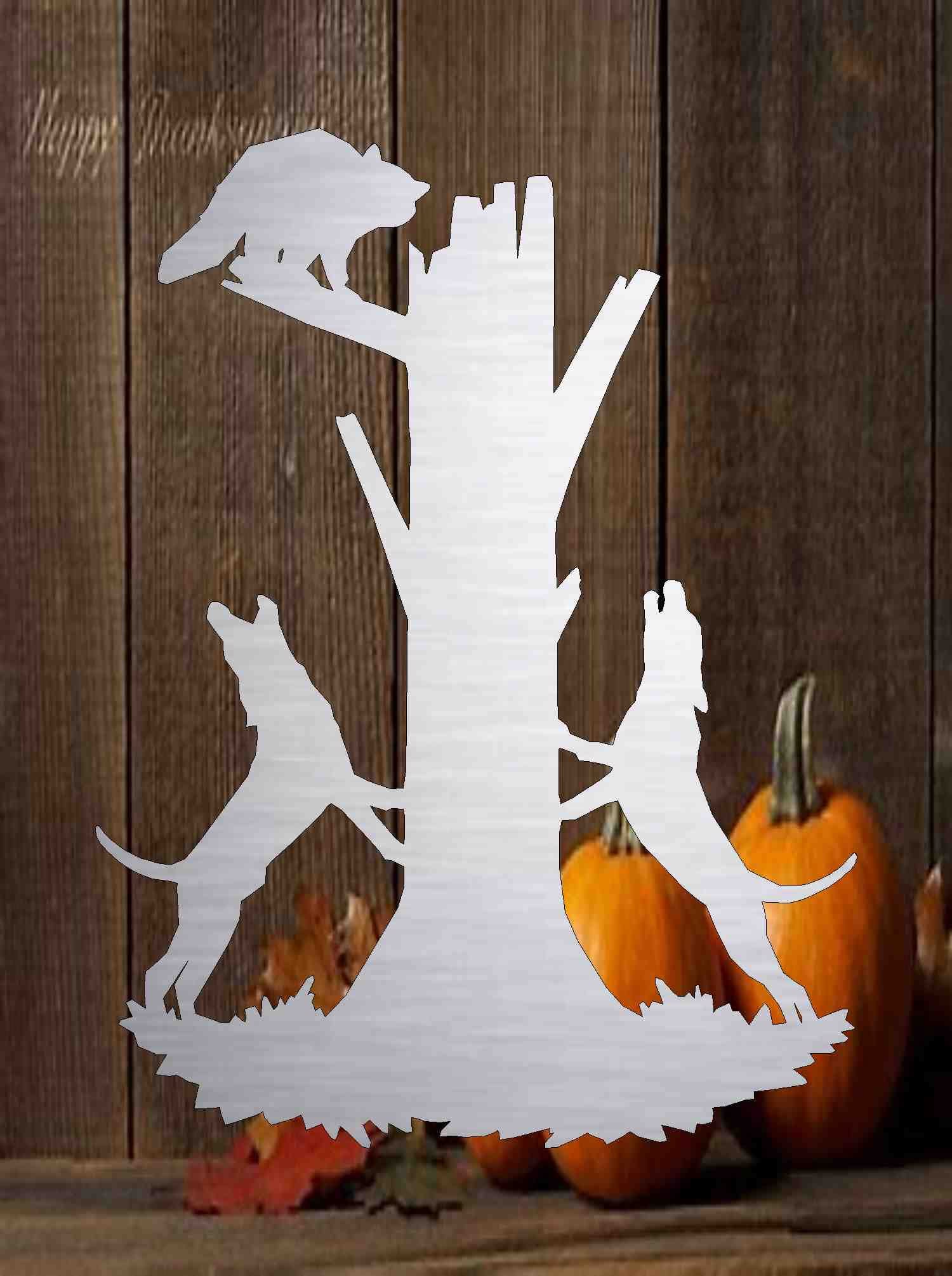 Coon Hunting Sign Custom Farm Signs Sutton's Custom Metal Art