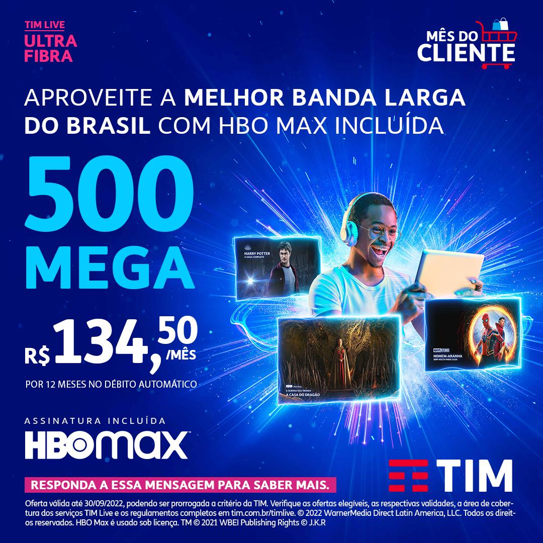 Notesbog du er vasketøj TIM LIVE - ULTRA FIBRA 500 MEGA - Oferecemos - Consultor Tim Live SP -  Provedor de Internet | São Paulo