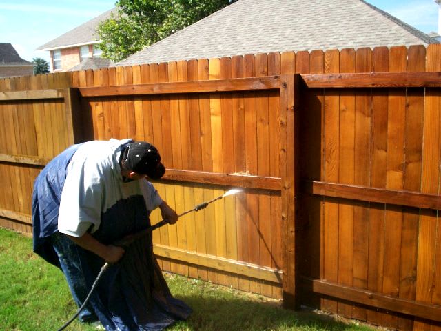 Fence Staining - Residential Painting Services - Residential Painting ...