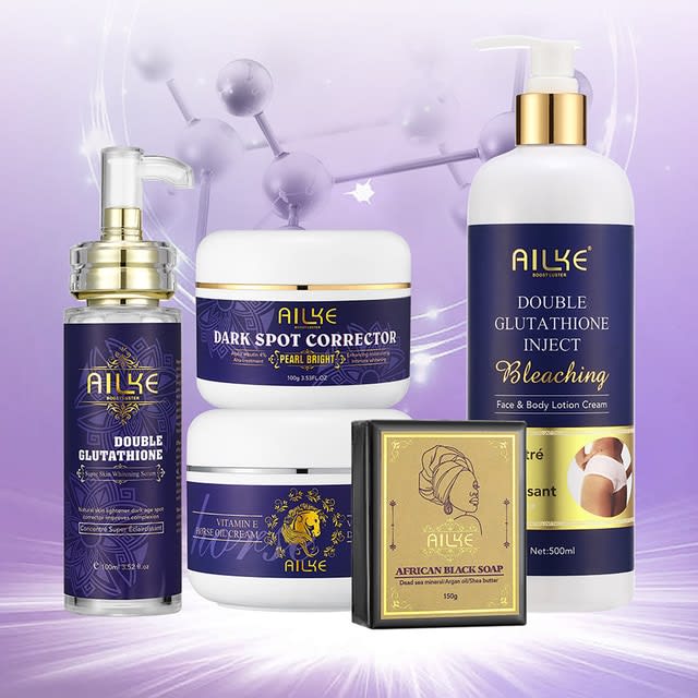 AILKE Double Glutathione Whitening Skin Care - Skin Care - Adachi Beauty |  Beauty & Fashion Products in Crowley