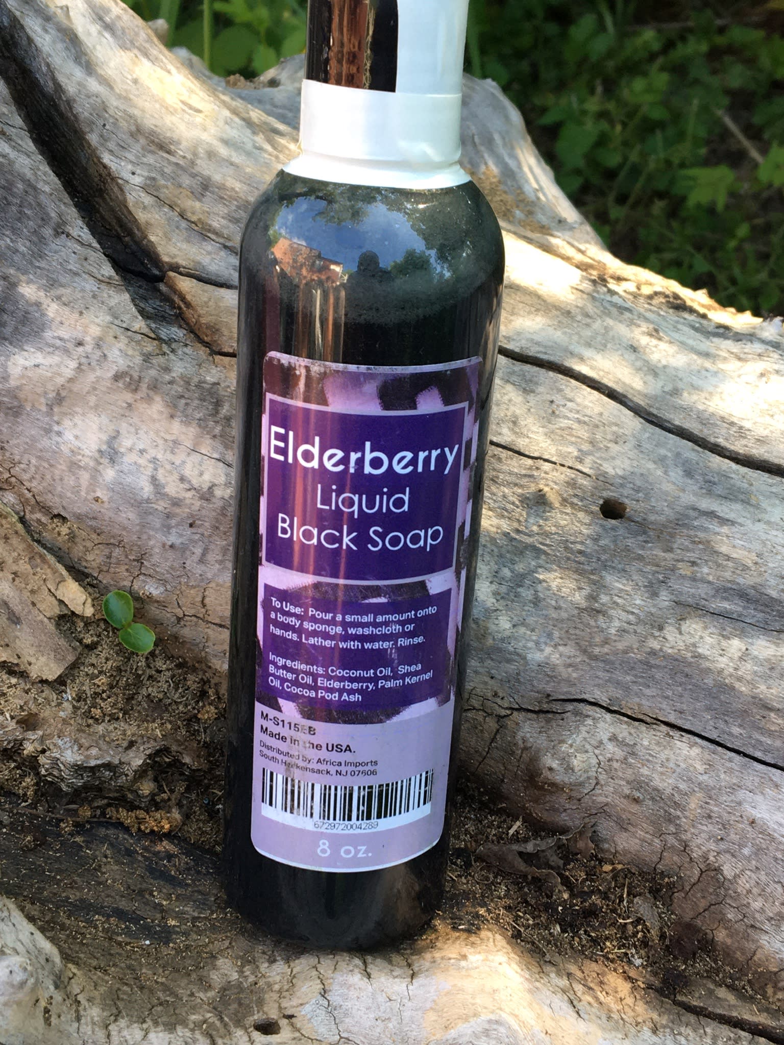 Elderberry Liquid Black Soap Soaps Better 4 Us Health & Body