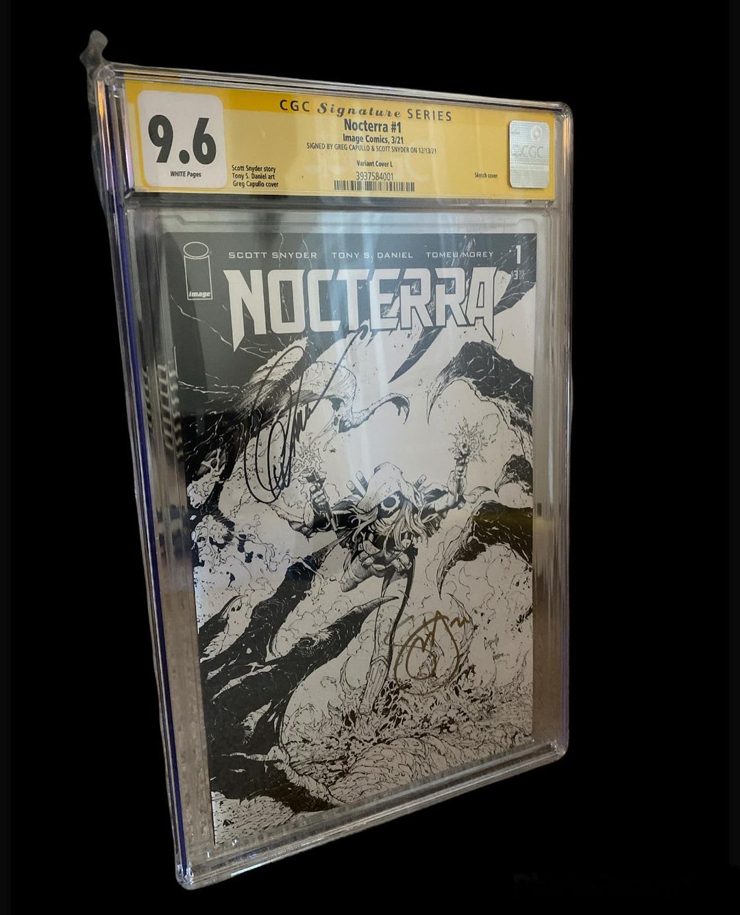 アメコミリーフ Nocterra #1 CGC 9.8 NOCTERRA #1 Kickstarter Hardcover Collector's Edition
