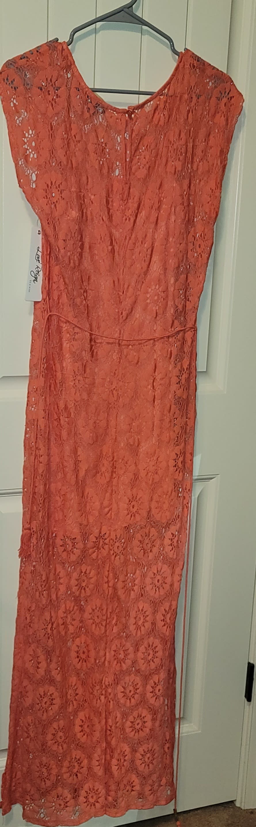 Orange Lace Dresses