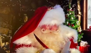 Santa and his Magical Sleigh