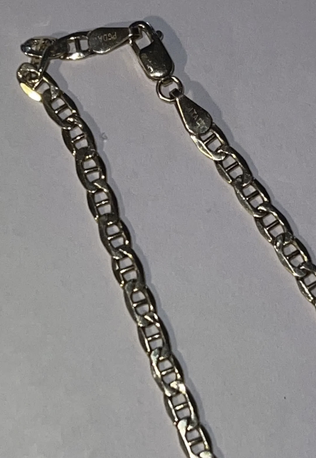 Pgda Stainless Steel Bracelet Piercing Pagoda PGDA 22” 10k Gold