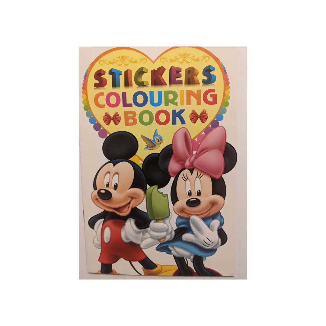 Mickey & Minnie Coloring Book
