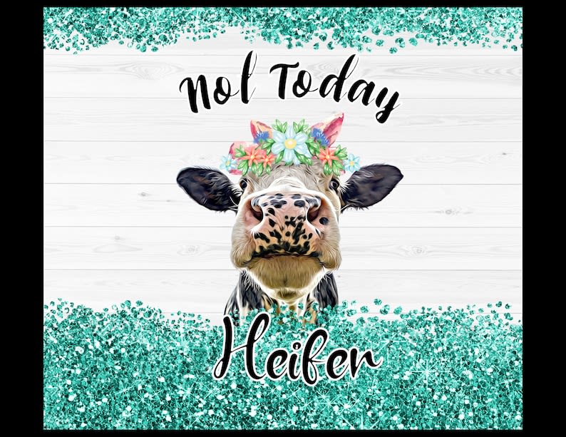 Cute Cow Tumbler - Tumblers - Creative Creations and More by DLS