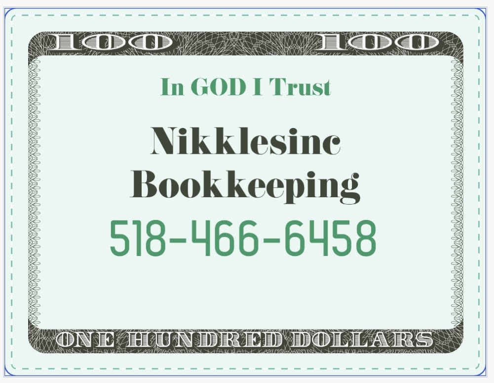 Nikklesinc Bookkeeping Bookkeeping Services Mount Vernon