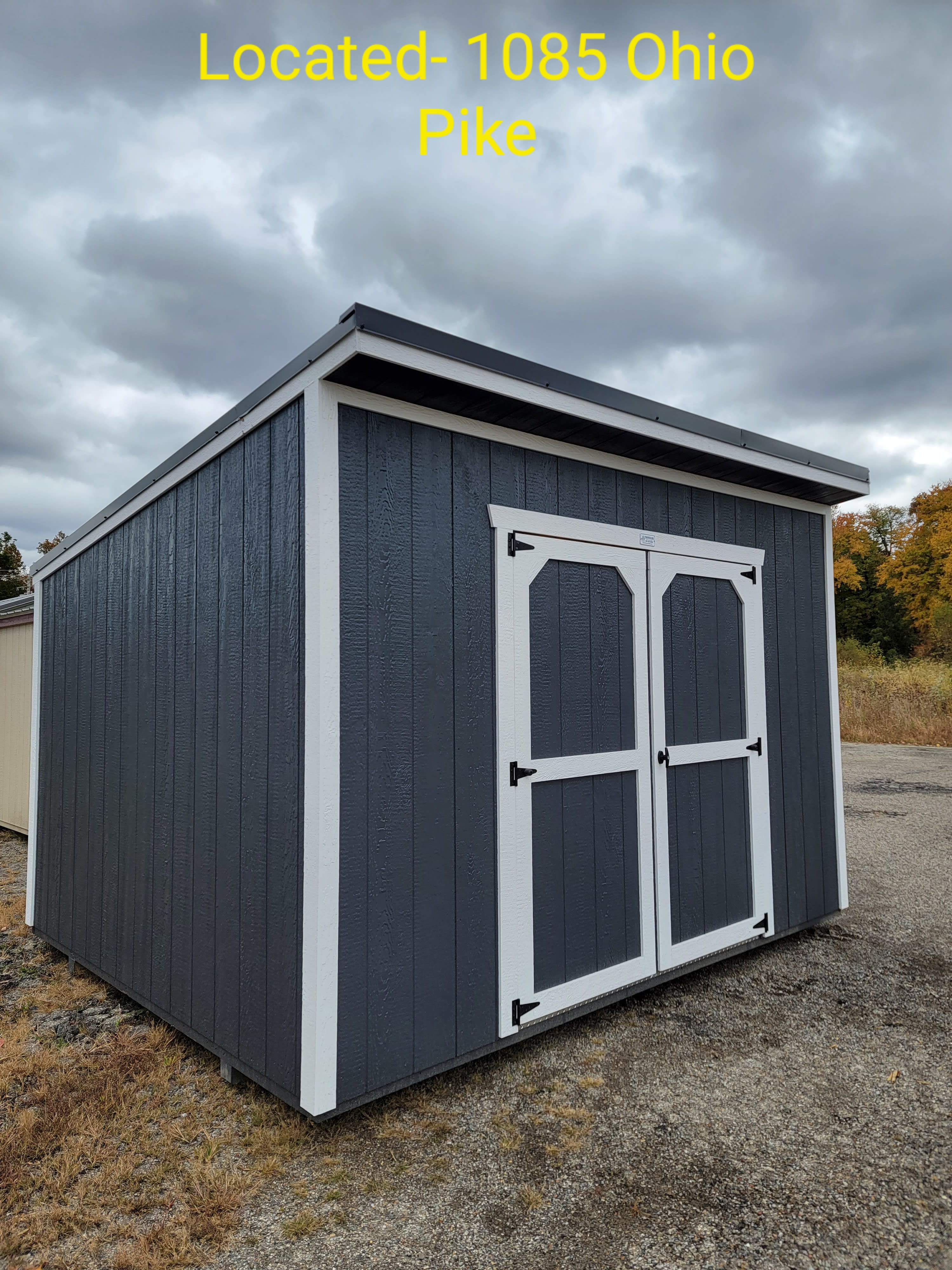10x12 Urban Shed Urban Sheds Hoosier Stash Outdoor Portable