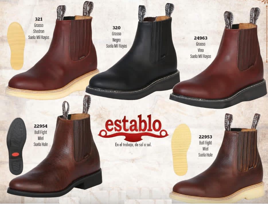 BOTIN para trabajo !ESTABLO! Piel Genuina/Work ankle boot Brand, Genuine Leather. 87-321 - 9