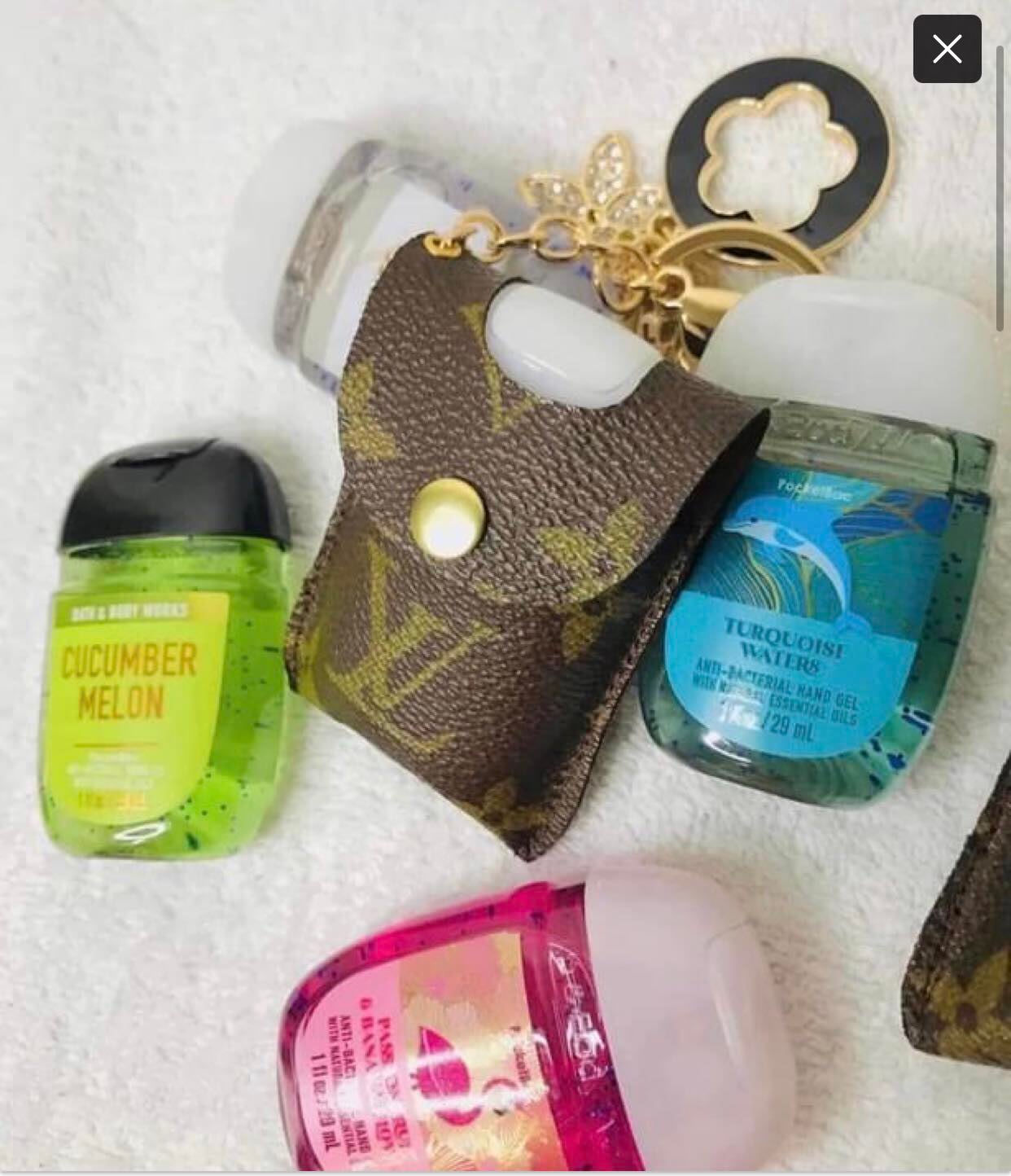 Hand sanitizer holder - Hand sanitizer holders - Briana's Handbags &  Accessories - Fashion Accessories