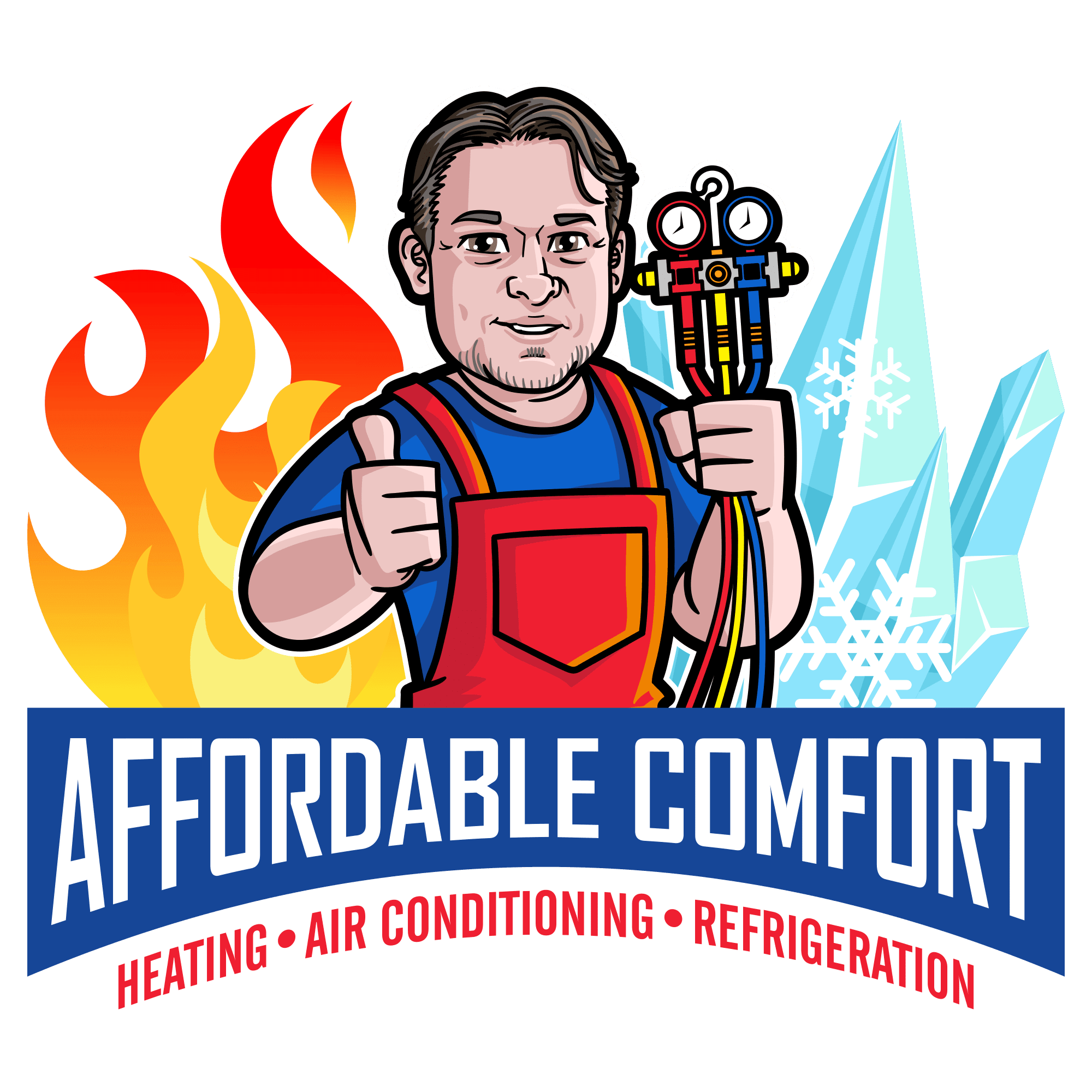 affordable heating & cooling and refrigeration service