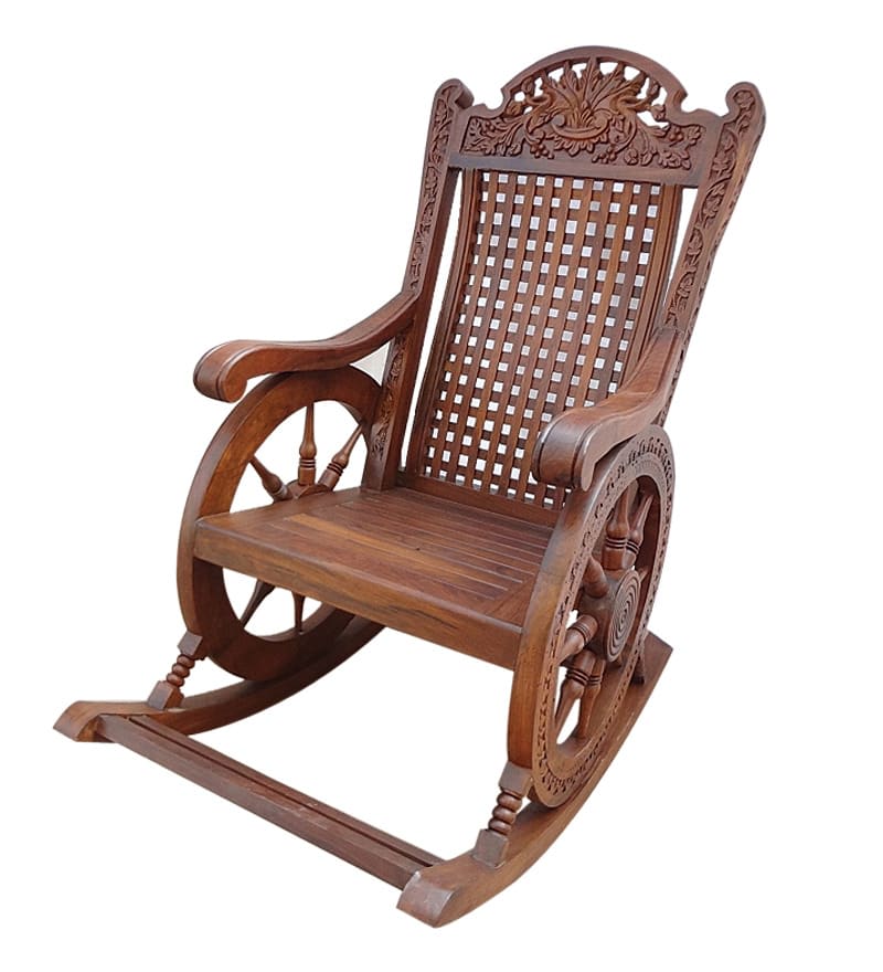 Sheesham rocking chair hot sale