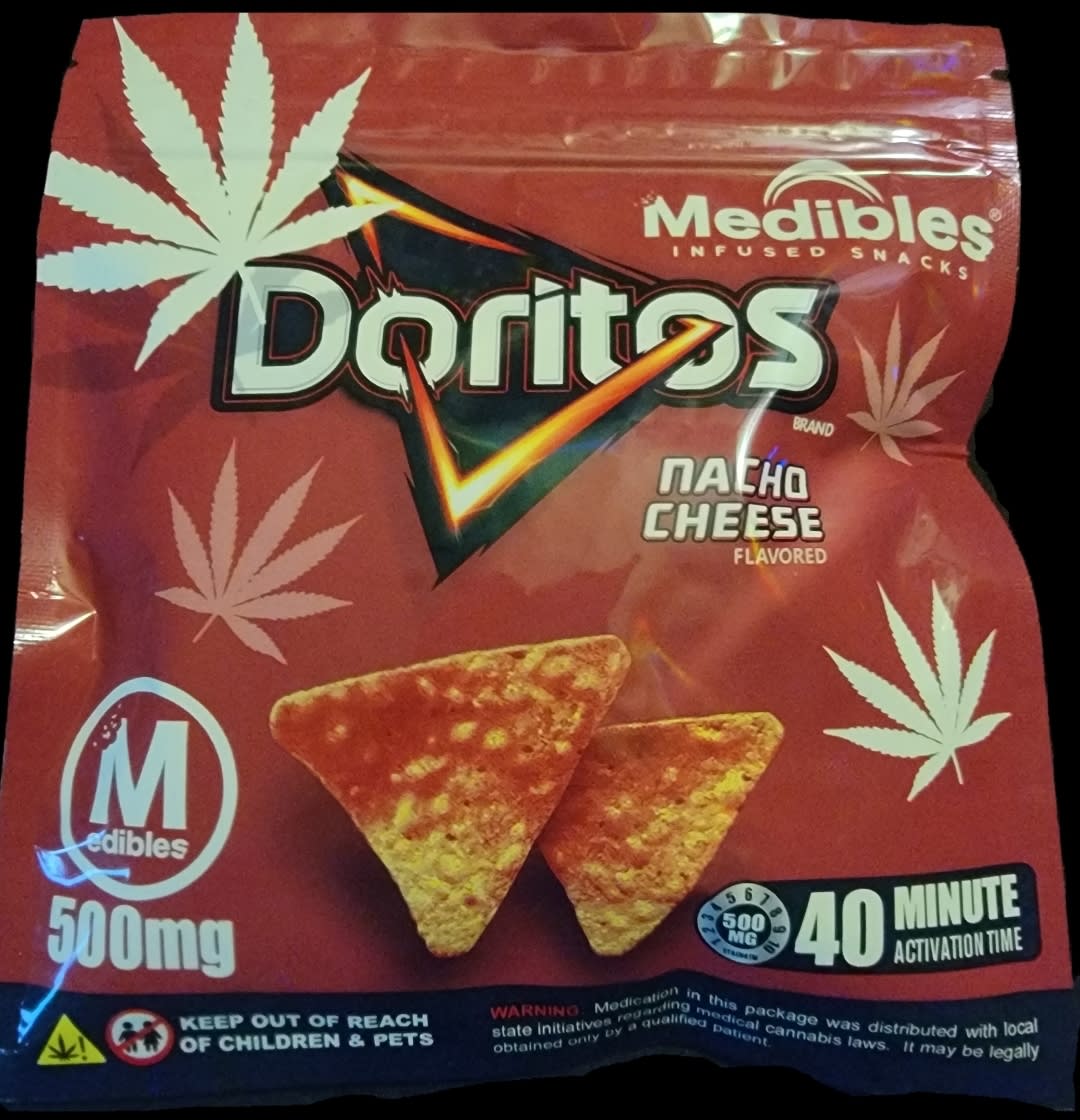 Doritos Nacho Cheese - 500mg - Edibles 500 mg - Gas. n.. Dash ...