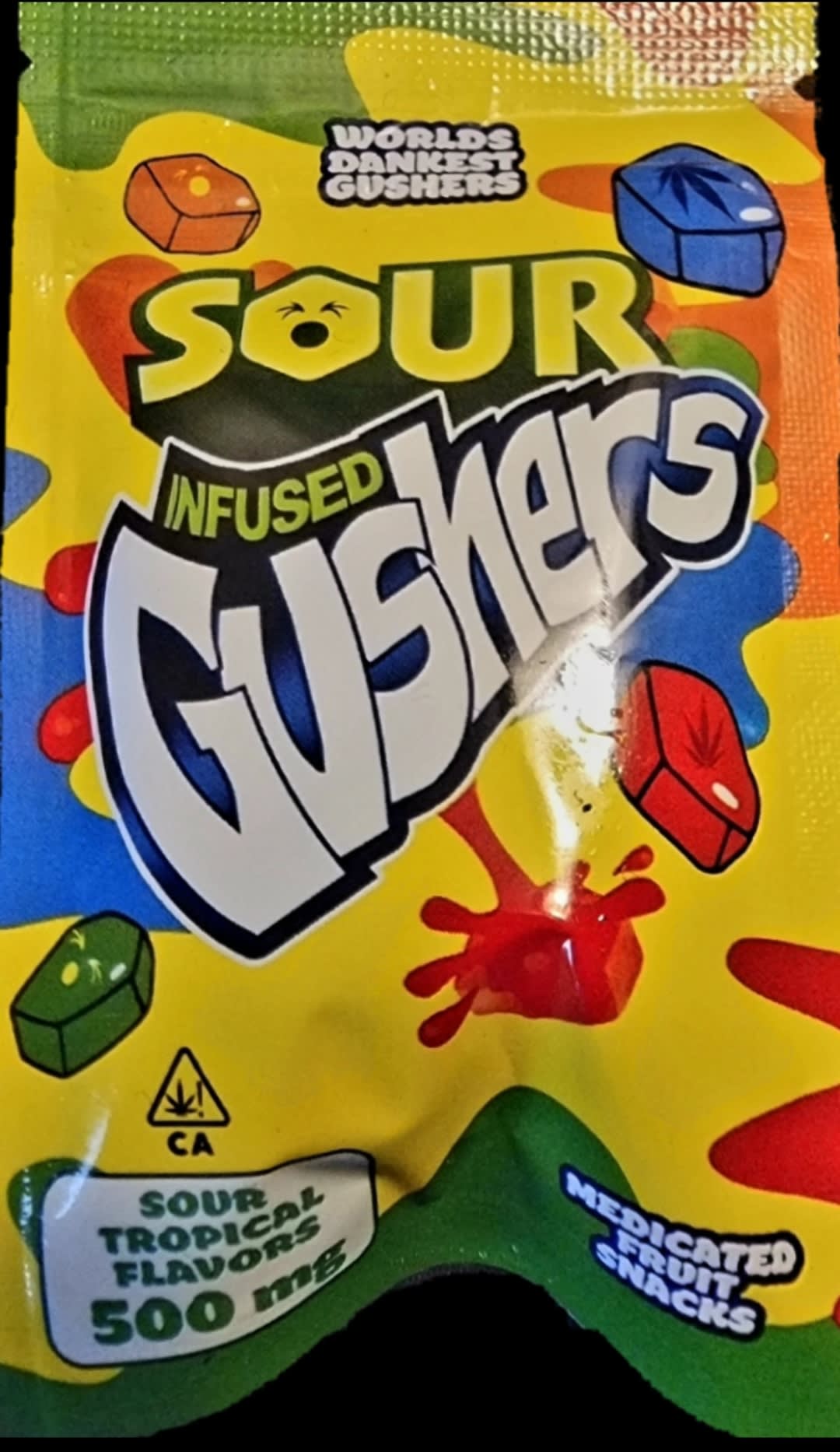 Sour Gushers - 500mg - Edibles 500 mg - Gas. n.. Dash... - Cannabis ...