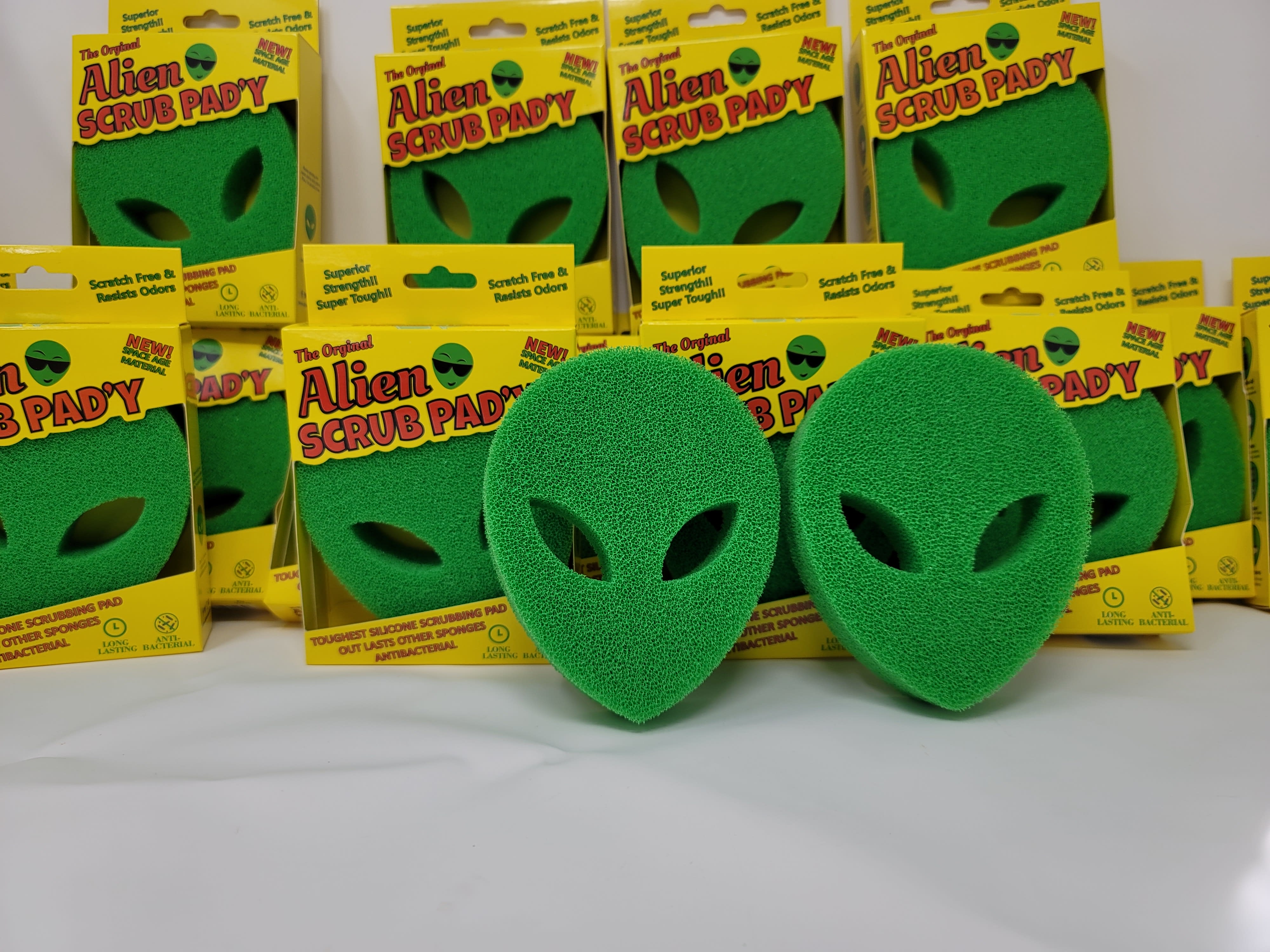 Product Of Ufo Brand, Abrasive Sponge Scrubber Pads, Count 1