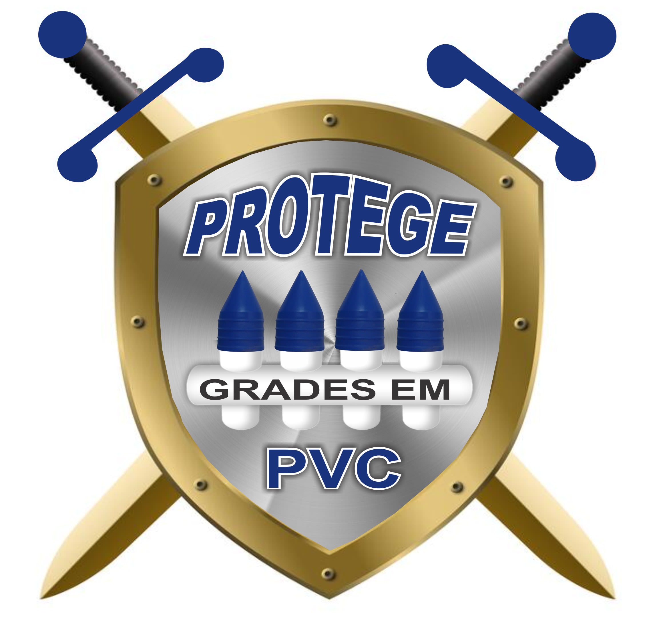 Protege Grades Em PVC