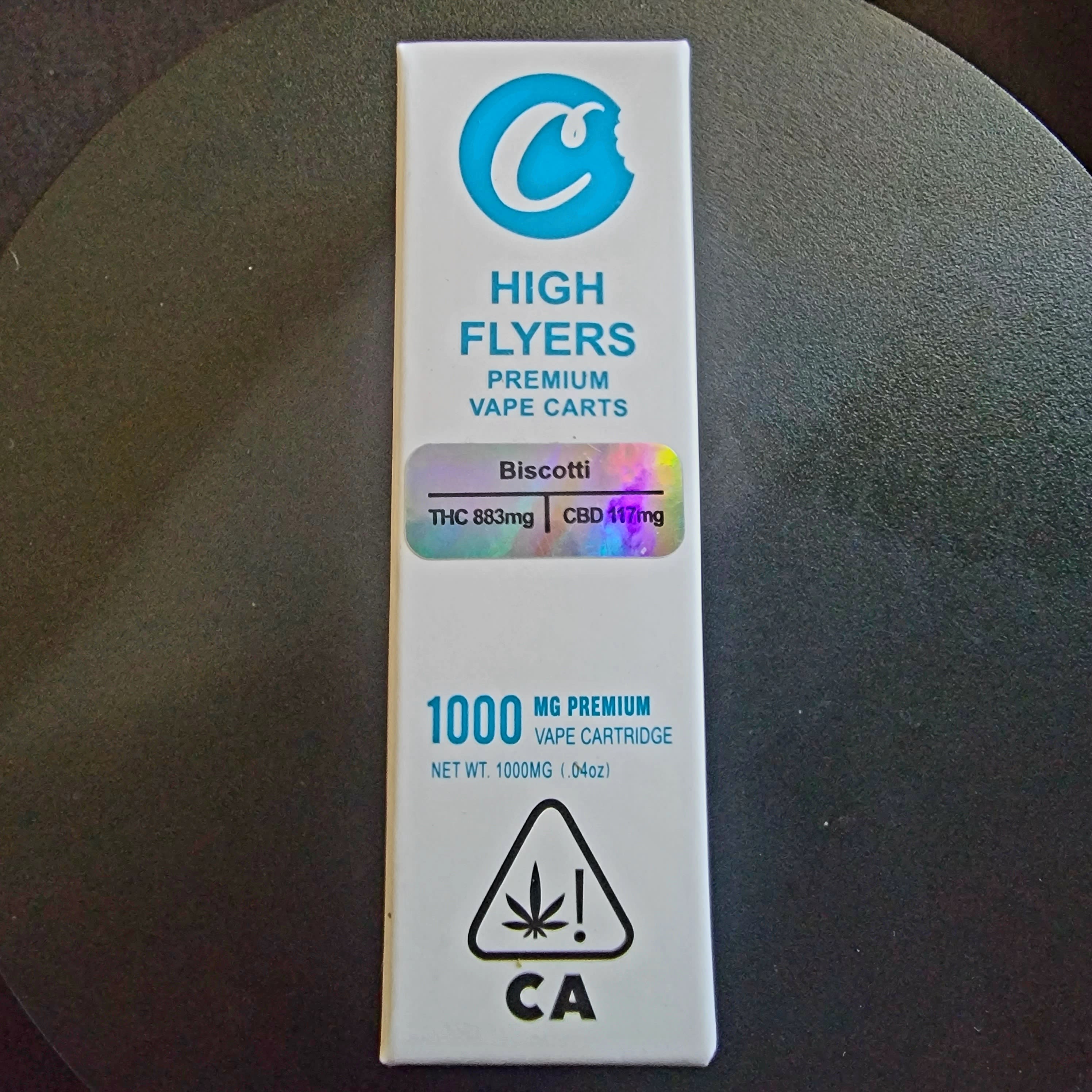 Cookies Cart Biscotti Indica 5 THC Cartridges Gas. n.. Dash... Cannabis Delivery