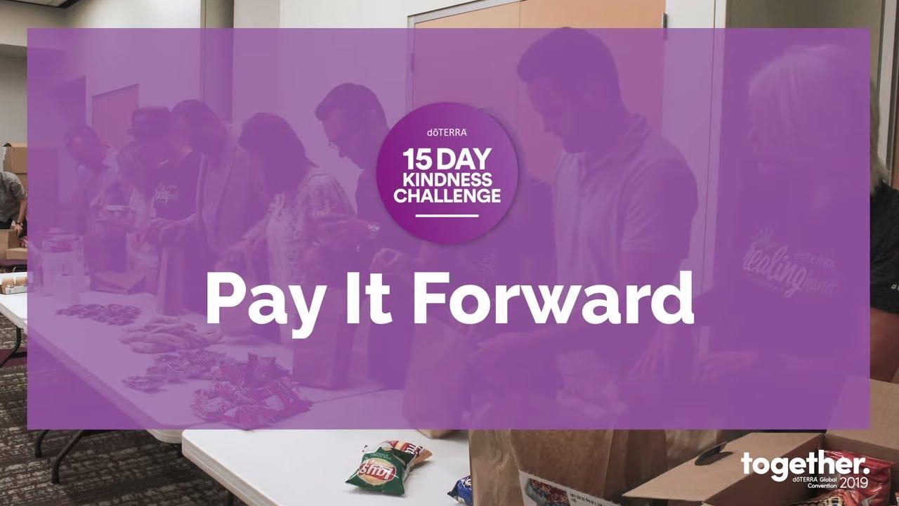 Pay It Forward Project  Community Organization