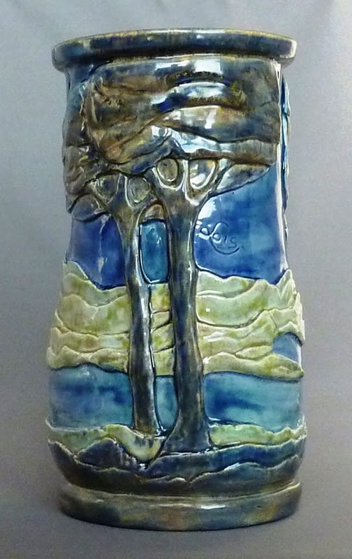 Night Tall Vessels Norton Family Pottery Veteran Ceramics Artist