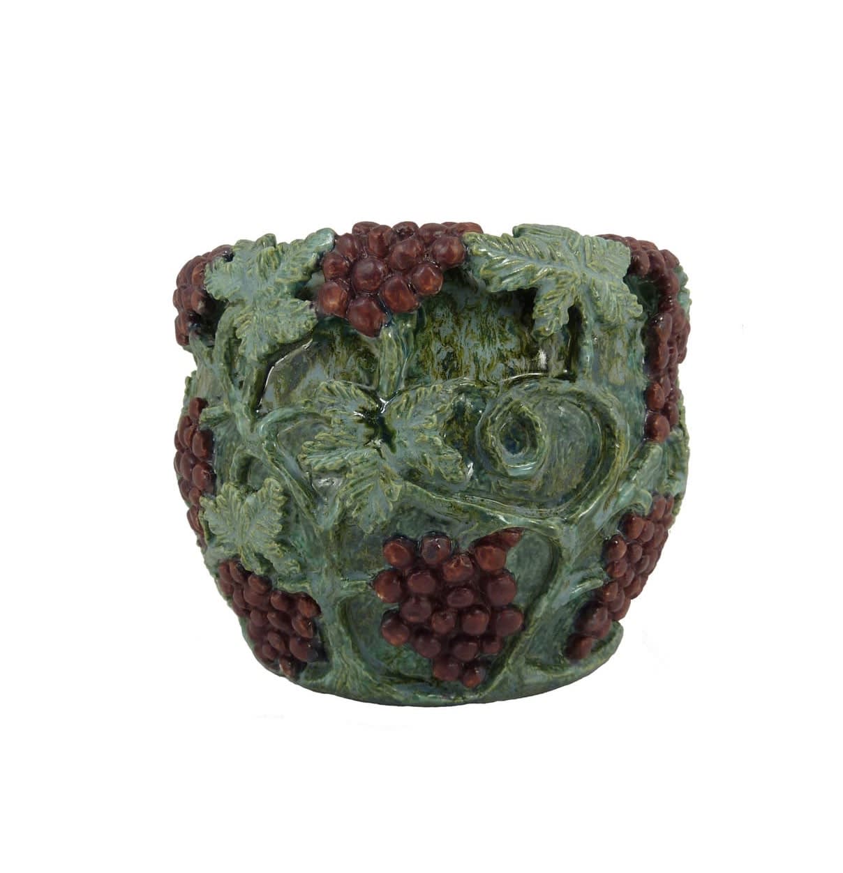 Grapes Open Vessels Norton Family Pottery Veteran Ceramics Artist